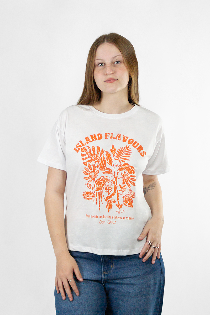 Remera Ocn Mujer Eden Blanco Regular 702M2