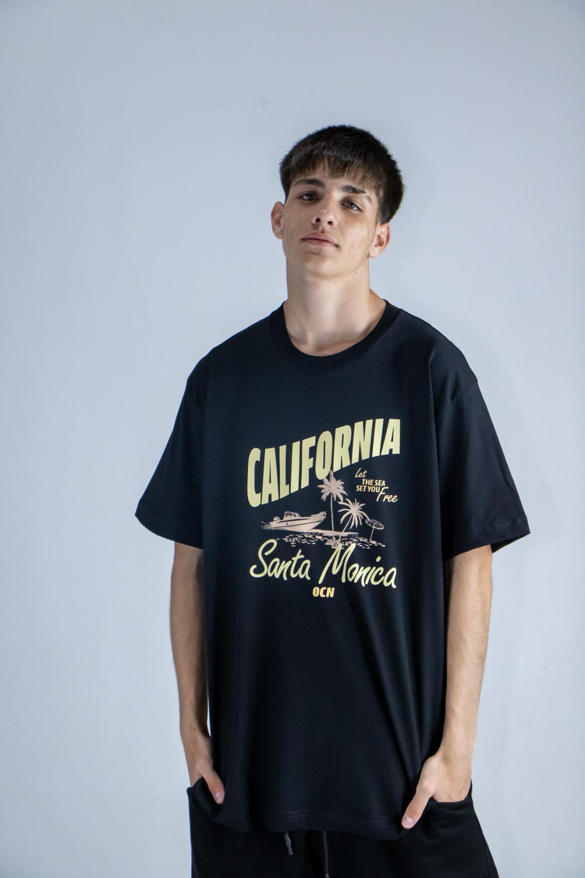 Remera Onc Hombre Original Regular Negro (C8)