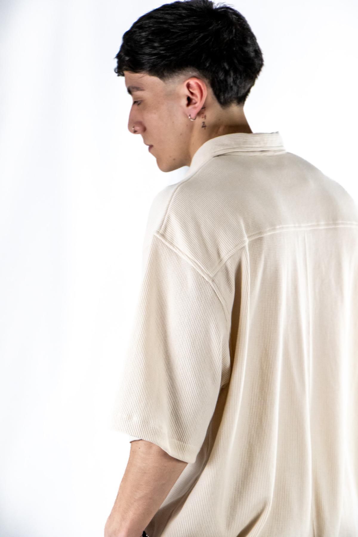 Camisa Ocn Hombre Fisher Crudo 7E81D