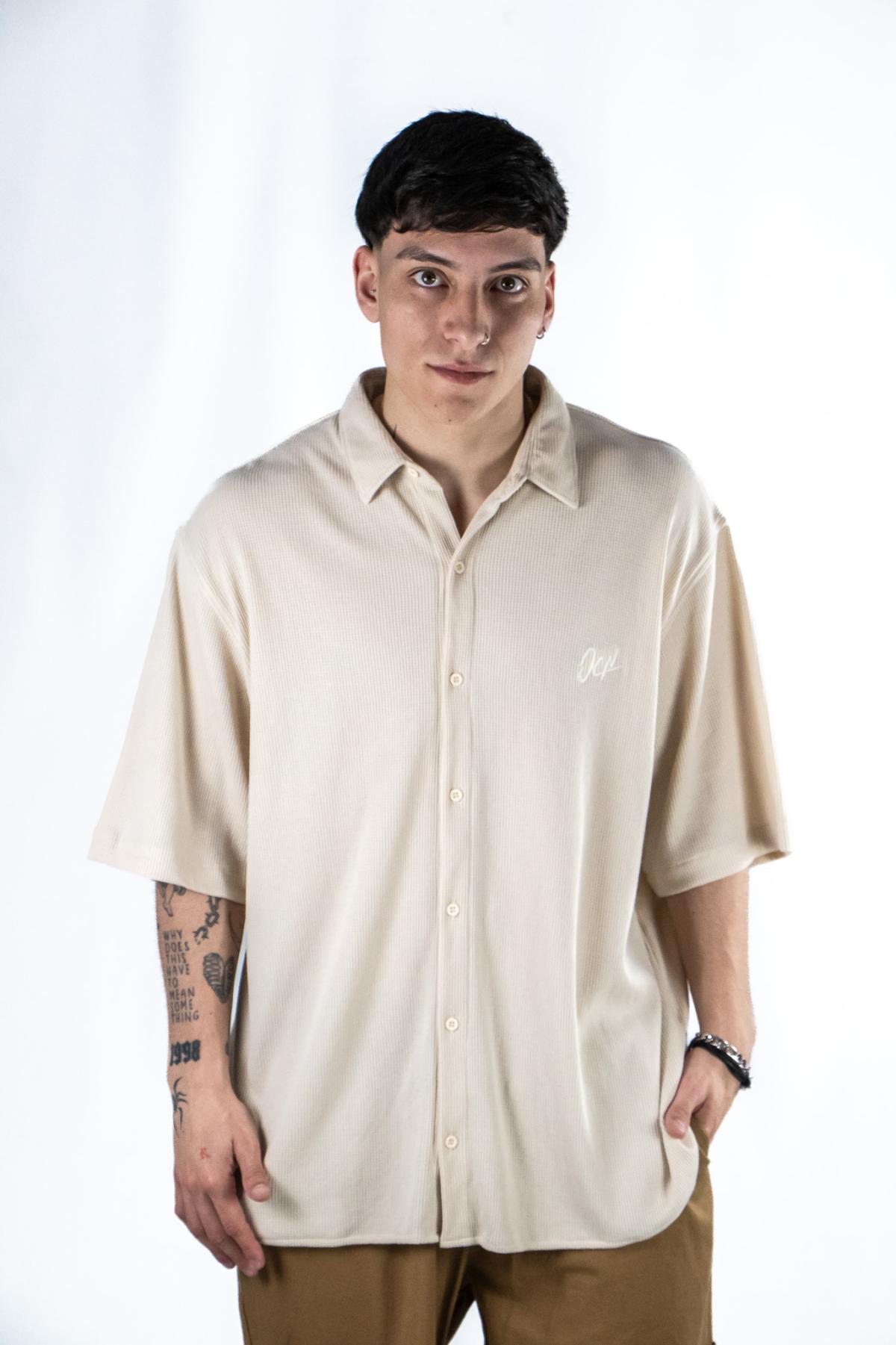 Camisa Ocn Hombre Fisher Crudo 7E81D