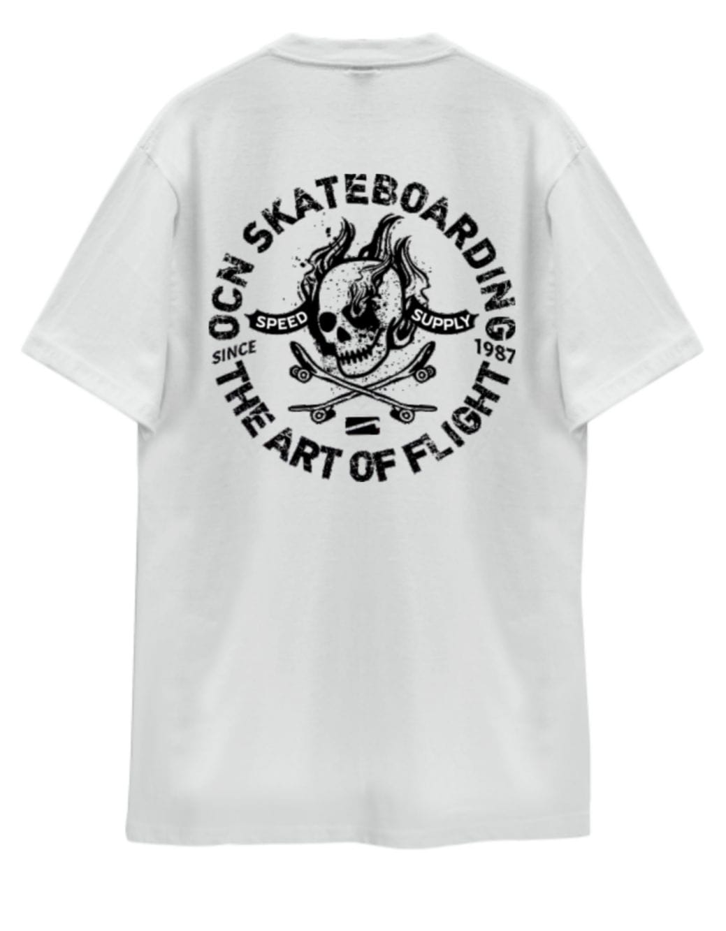 Remera Ocn Hombre Original Regular Blanco 7022K