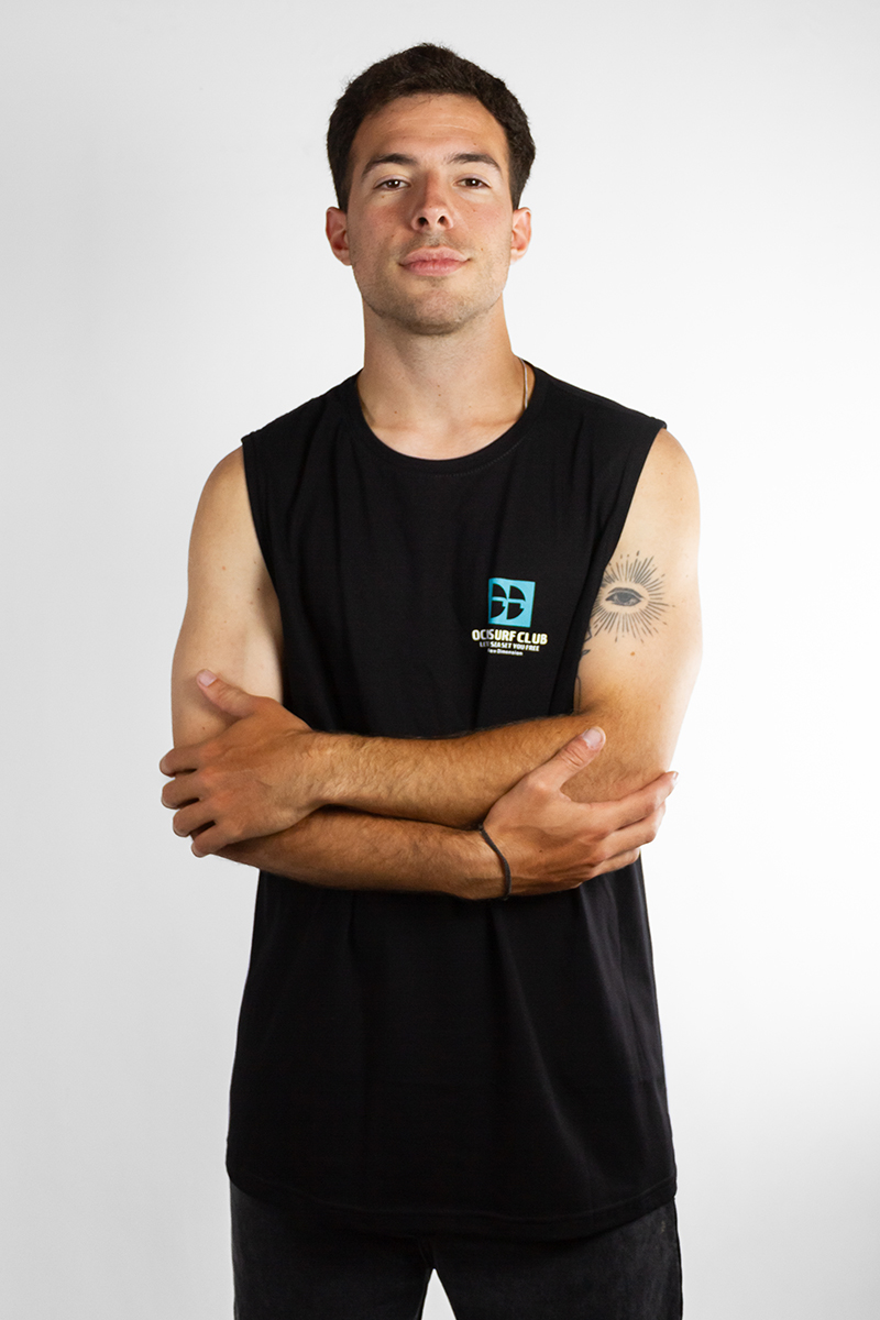 Musculosa Ocn Hombre Ride Regular Negro(T9)