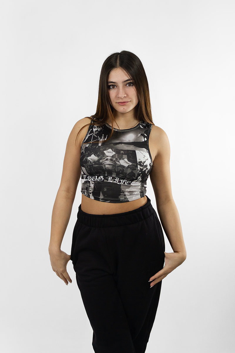 Musculosa Ocn Mujer Shakur Gris