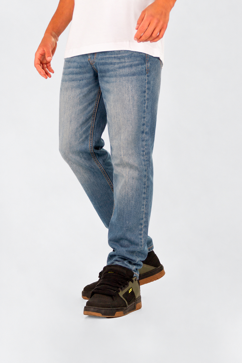 Jean Ocn Straight Antique Azul