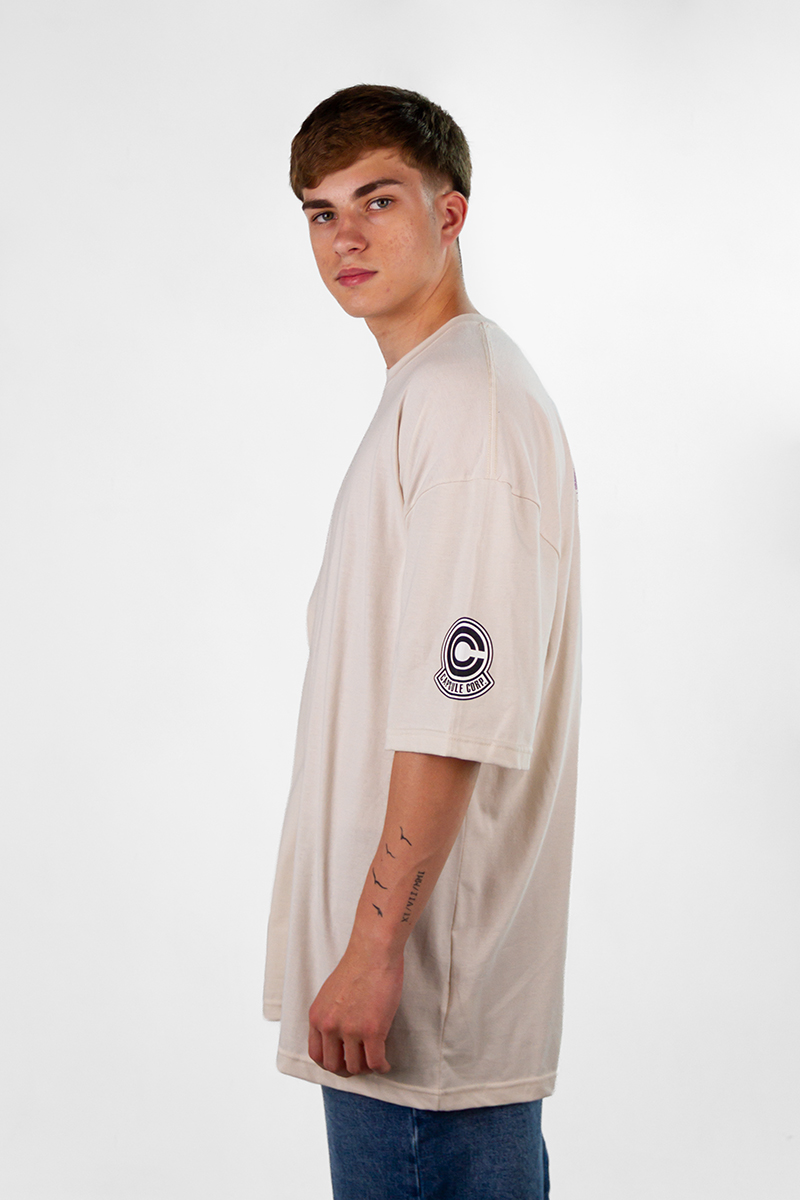 Remera Ocn Hombre Tributo Oversize Crudo 7563K