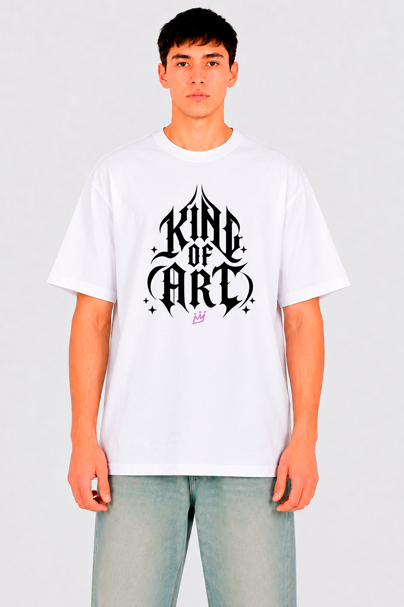 Remera King Of Art Reclaim Blanco