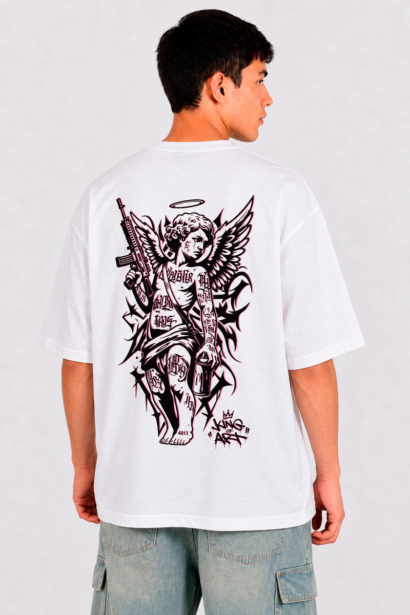 Remera King Of Art Reclaim Blanco