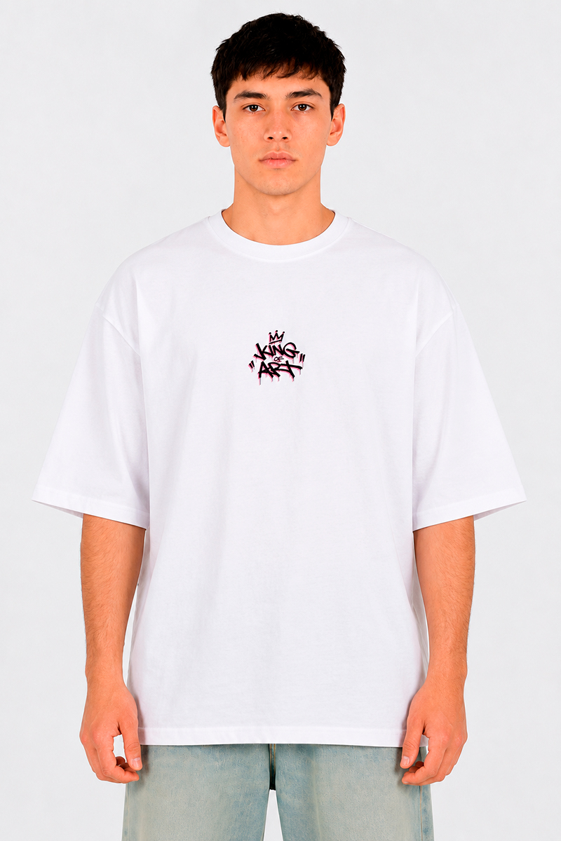 Remera King Of Art Reclaim Blanco