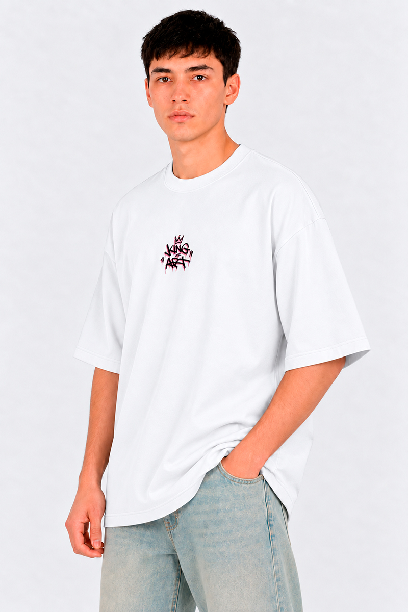Remera King Of Art Reclaim Blanco