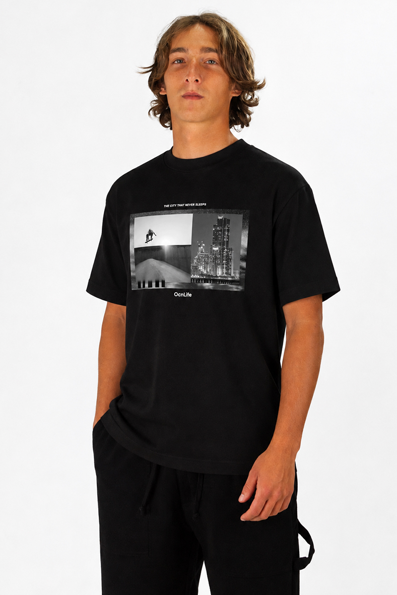 Remera Ocn Photograph Negro