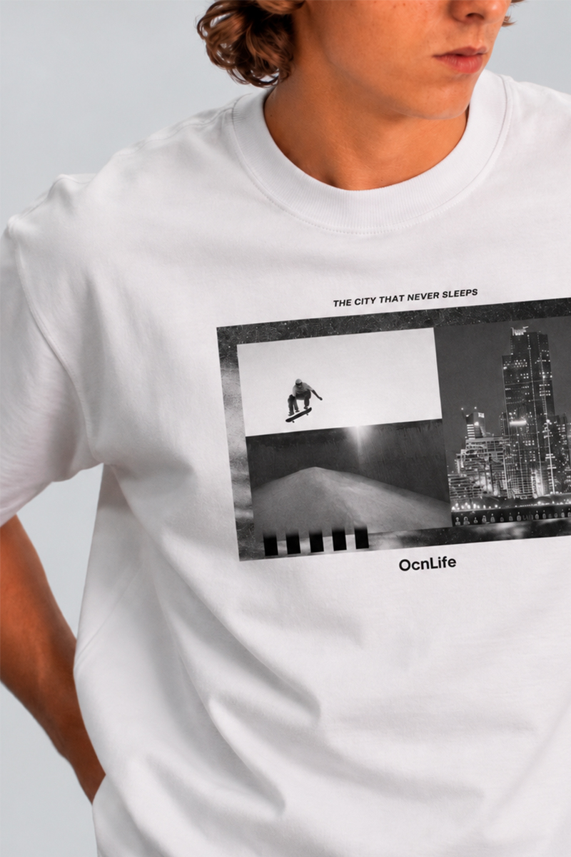 Remera Ocn Photograph Blanco