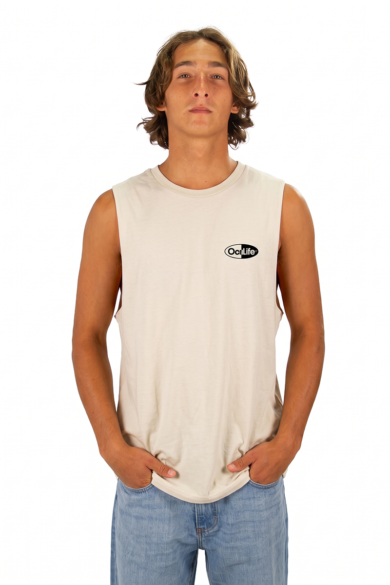 Musculosa Ocn Ride Beige