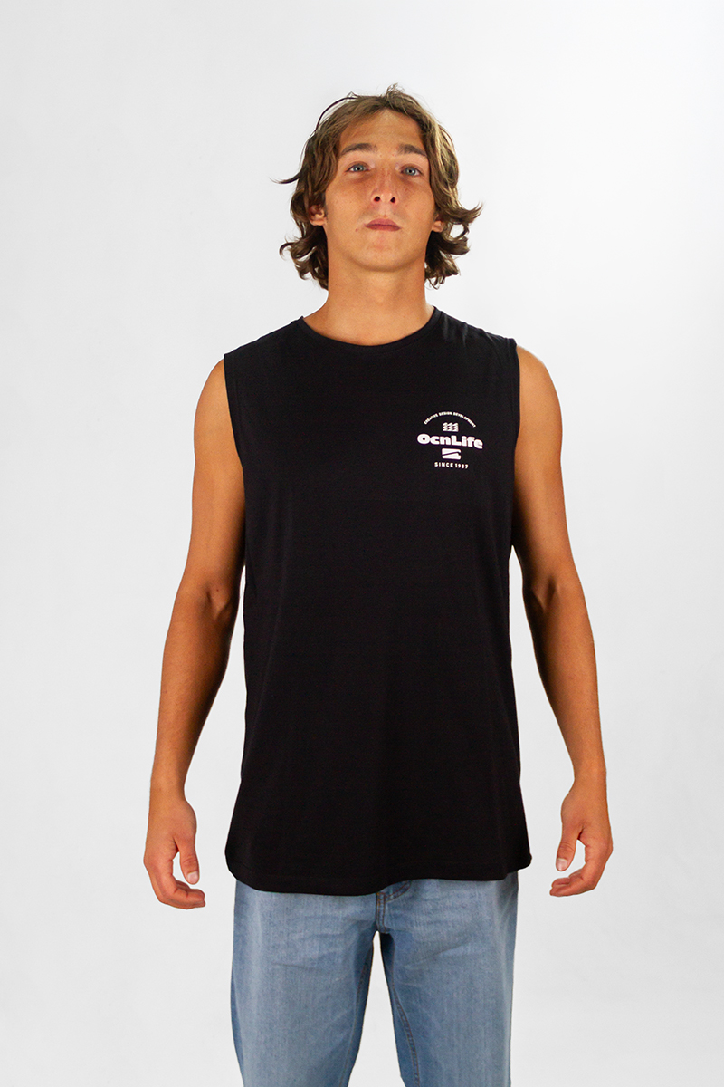 Musculosa Ocn Ride Negro