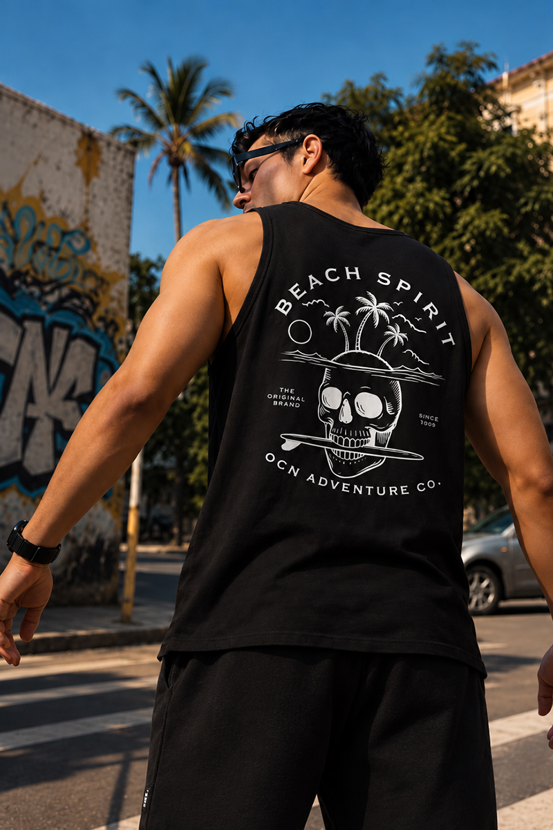 Musculosa Ocn Original Negro