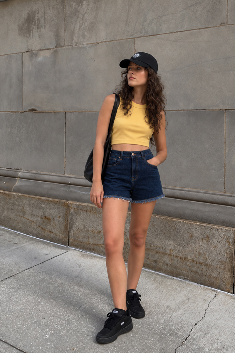 Musculosa Ocn Mujer Lizzie Mostaza