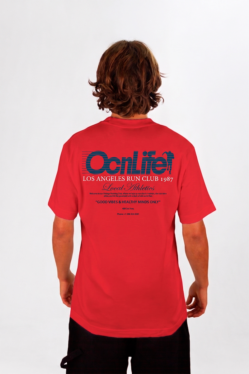 Remera Ocn Premium Rojo