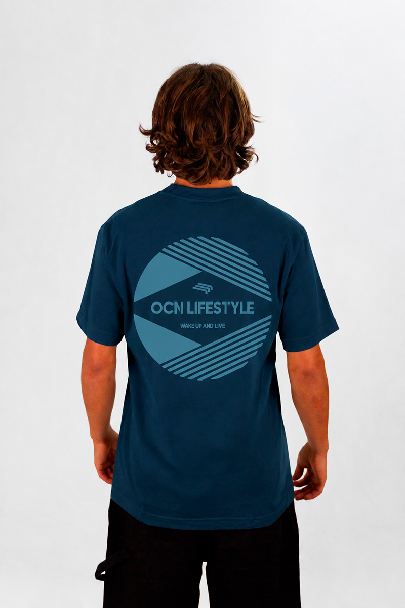 Remera Ocn Premium Azul