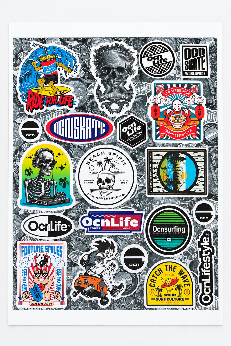 Calco Ocn Plancha Surtido