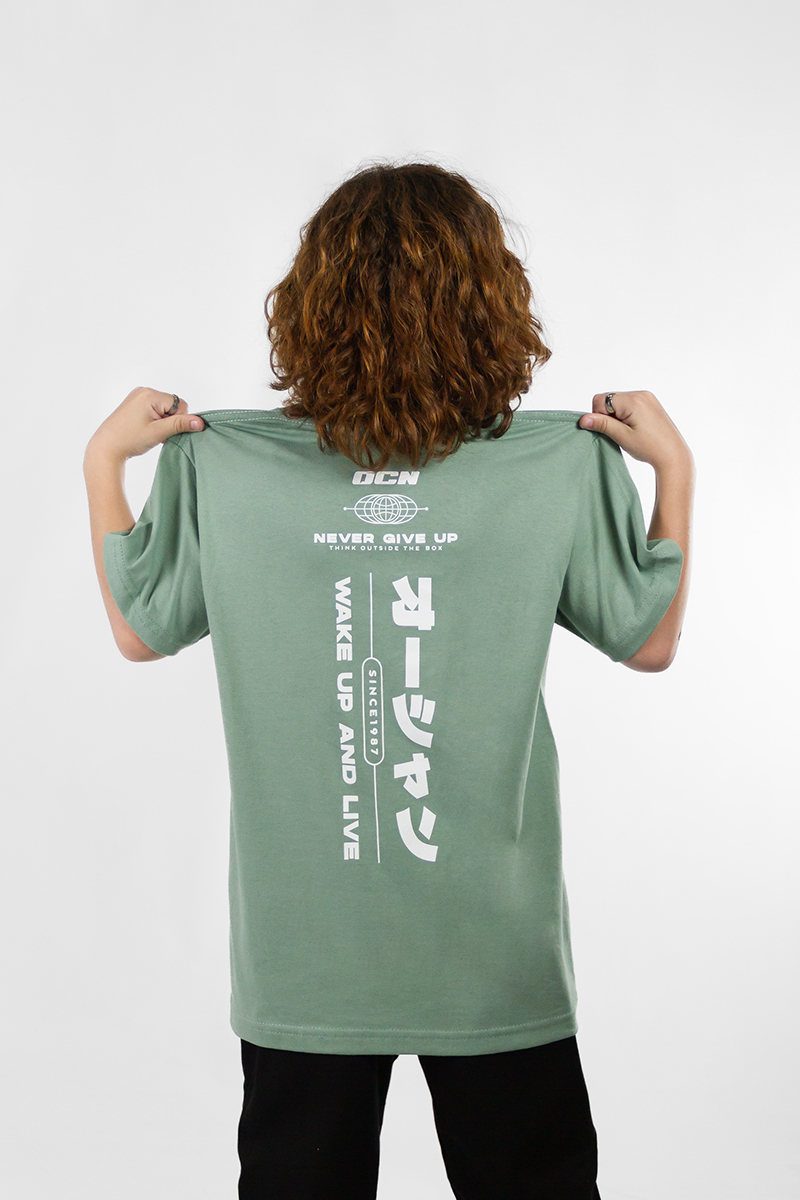 Remera Ocn Kids Original Regular Verde 7G2R8