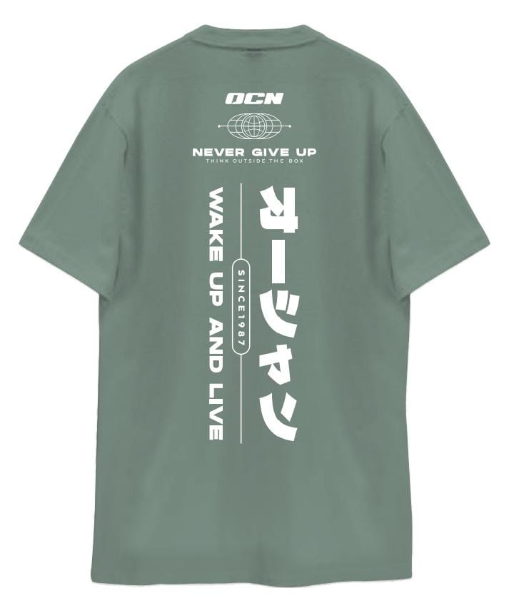 Remera Ocn Kids Original Regular Verde 7G2R8