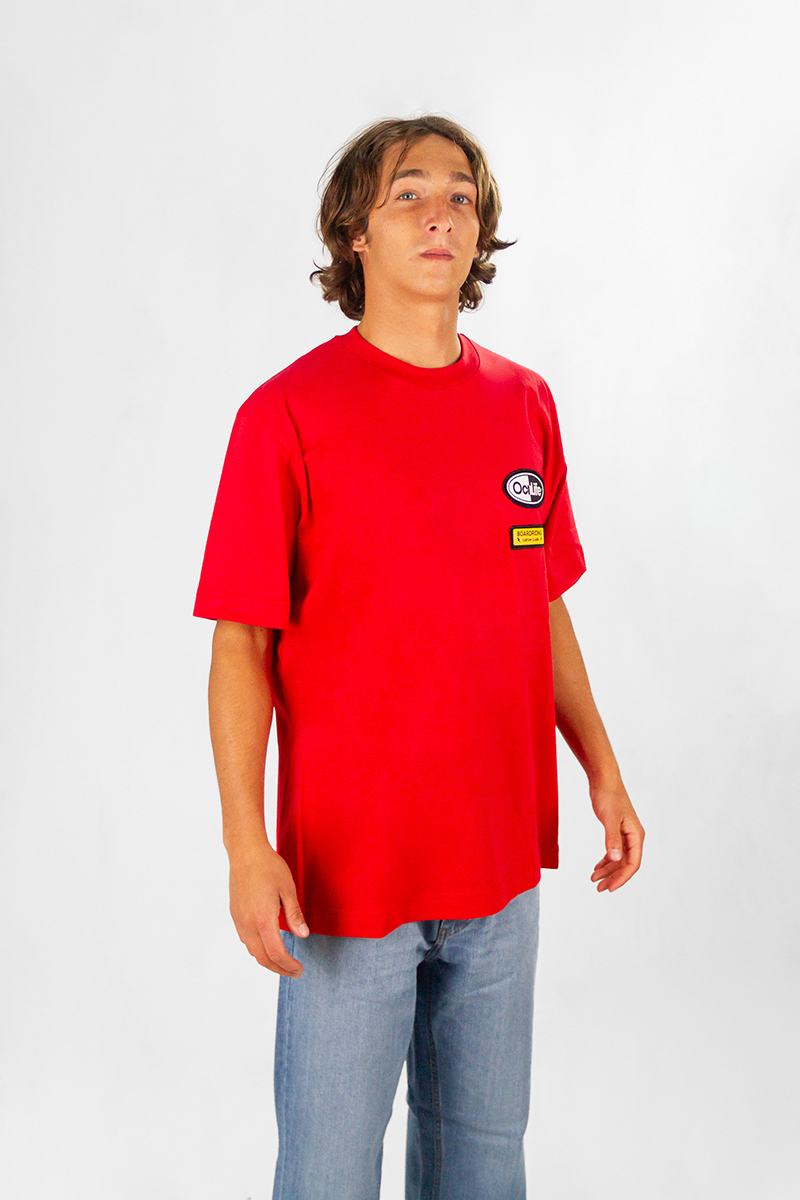 Remera Ocn Patch Rojo