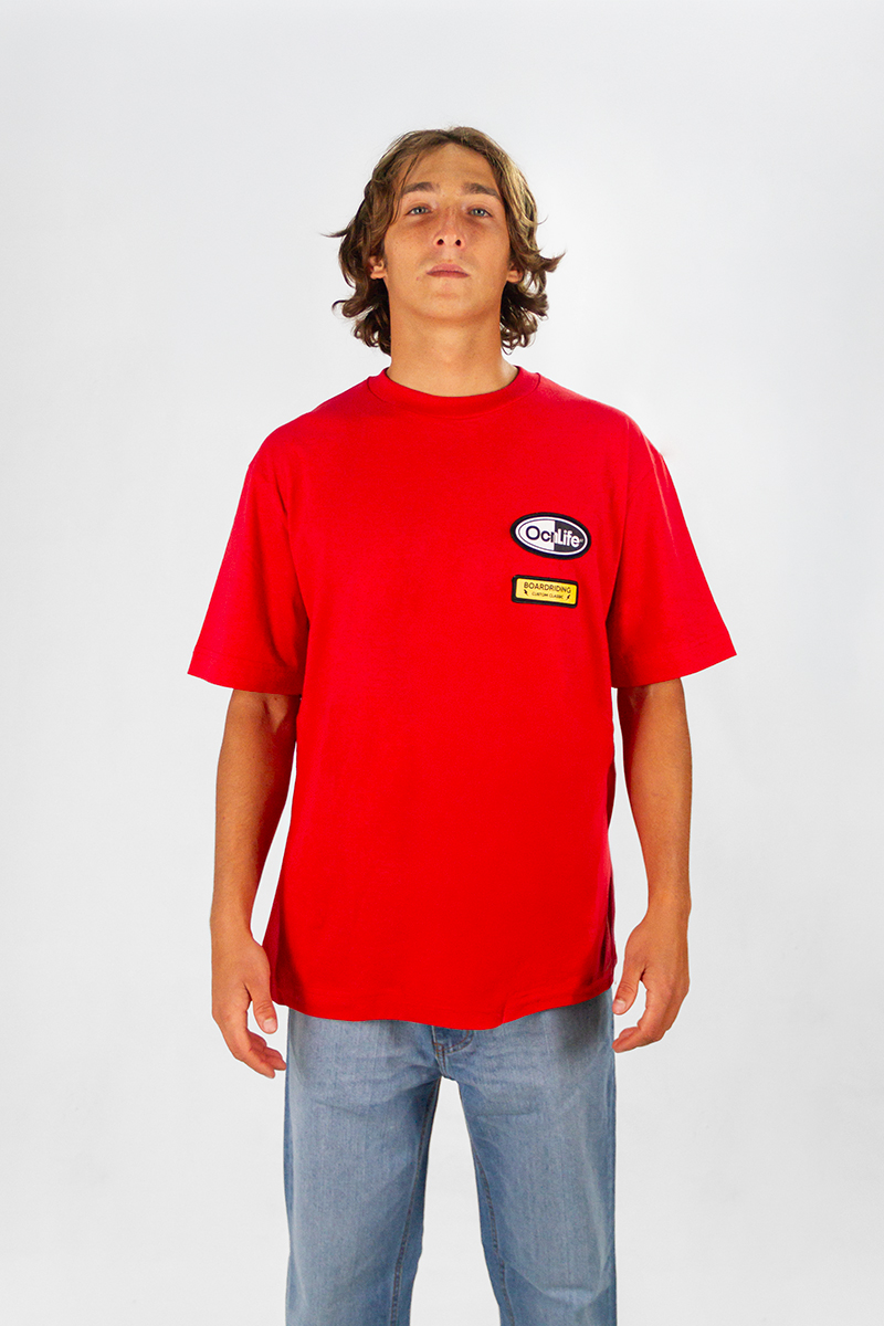 Remera Ocn Patch Rojo