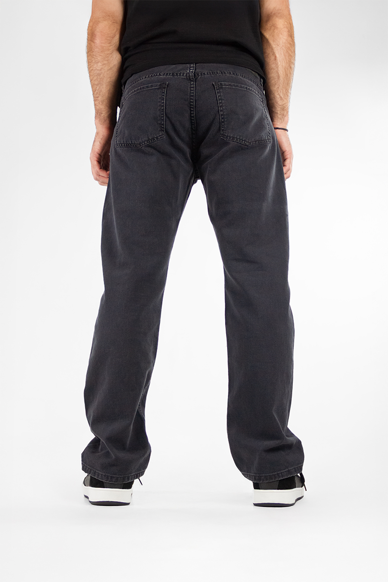 Jean Hombre Straight Negro Str 60100