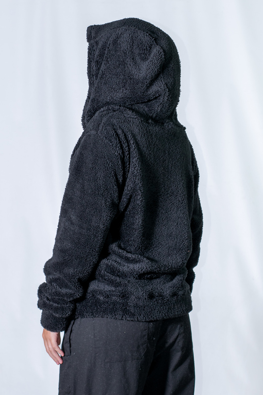 Buzo Ocn Mujer Cozy Hood Negro 266