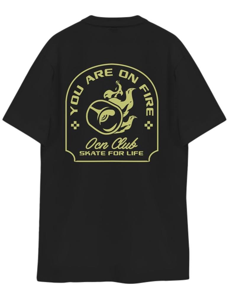 Remera Ocn Hombre Original Negro 701F3