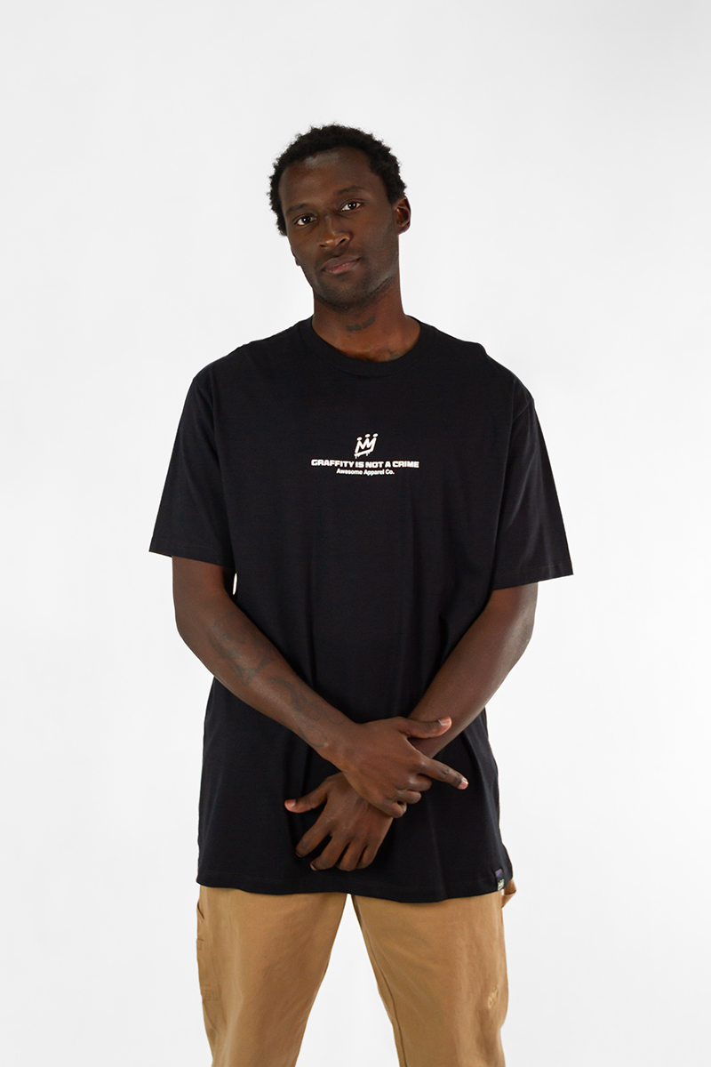 Remera King Of Art Urban Shirt Negro