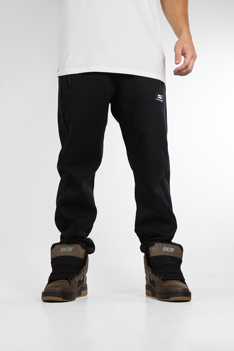 Jogging Ocn Zipper Negro