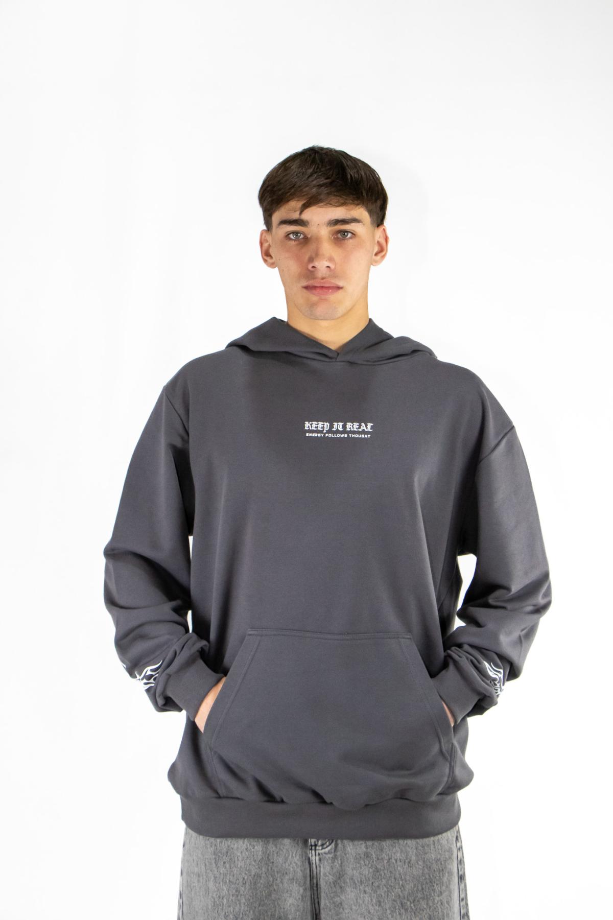 Buzo Ocn Hombre Gothic Gris 7136C