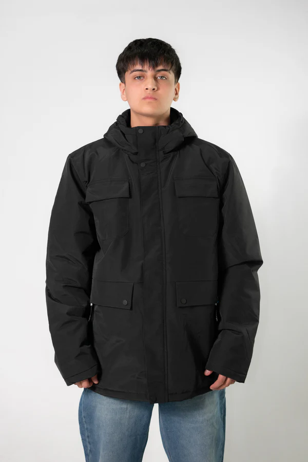 Campera King Of Art H Parka Negro
