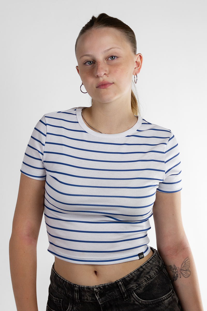 Remera Ocn Mujer Wednesday Azul 000