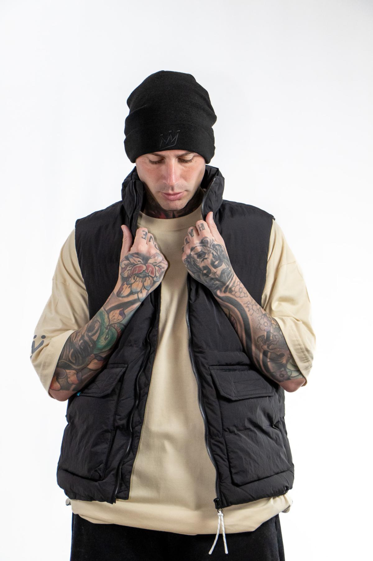 Chaleco King Of Art Sherman KOA Unisex Negro