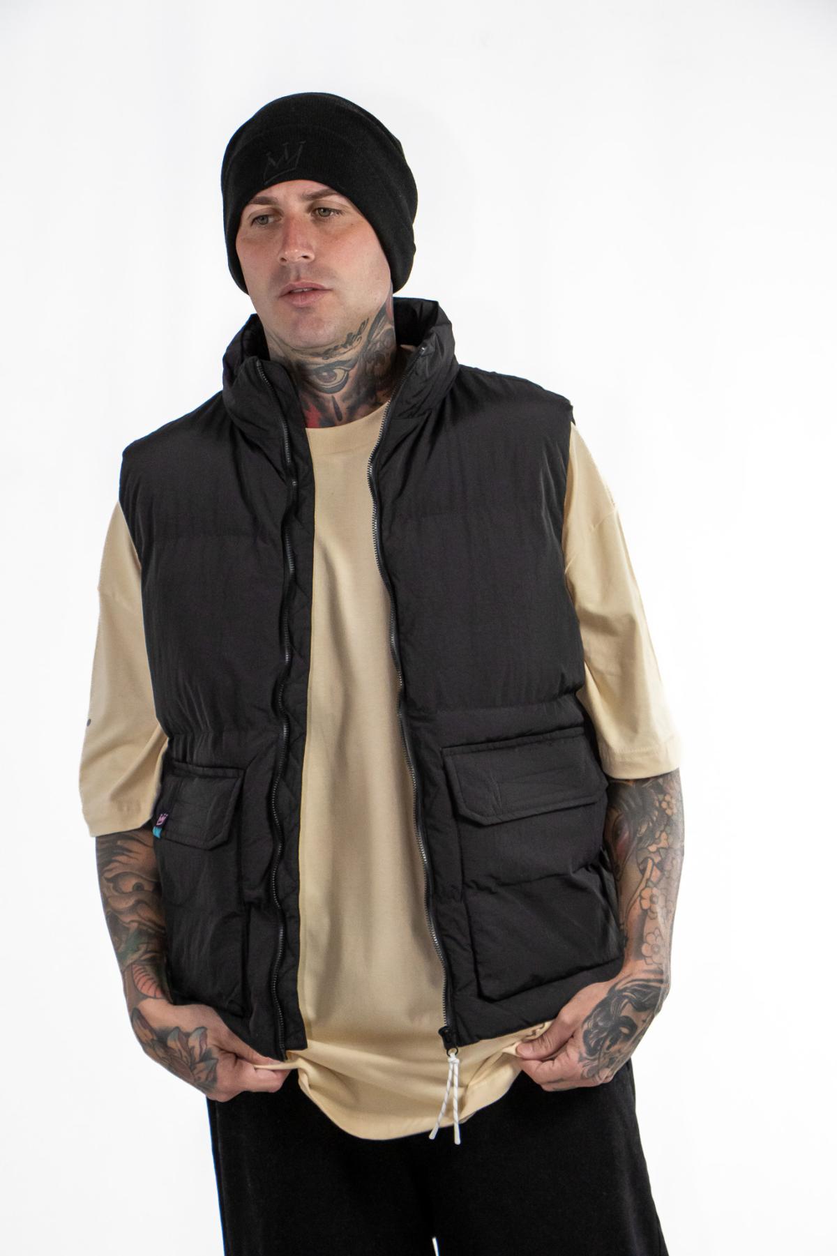 Chaleco King Of Art Sherman KOA Unisex Negro