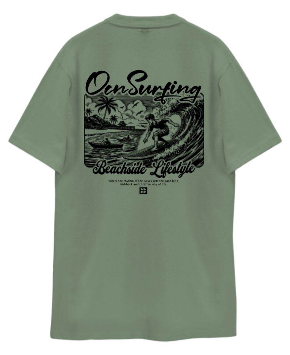 Remera Ocn Hombre Original Regular Verde 7G2B0