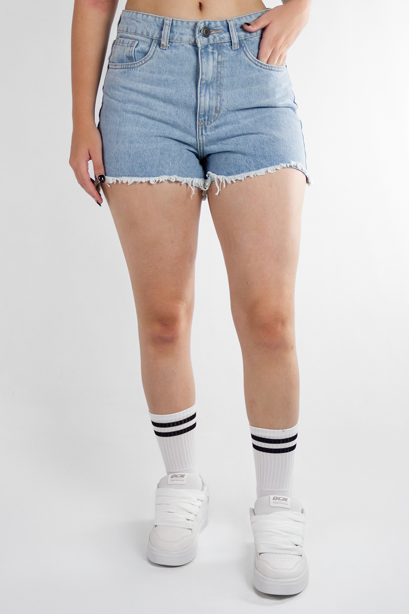 Short Ocn Mujer Je Relax Regular Celeste