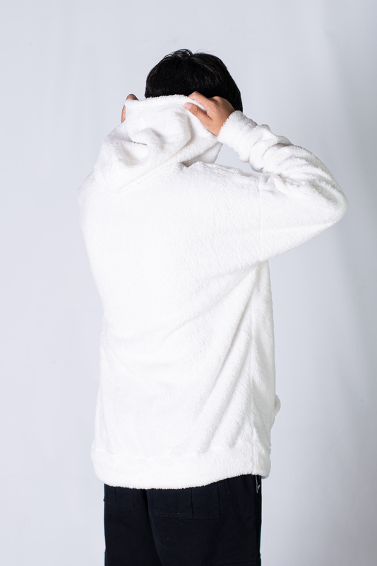 Buzo King Of Art Cozy Hood Koa Blanco