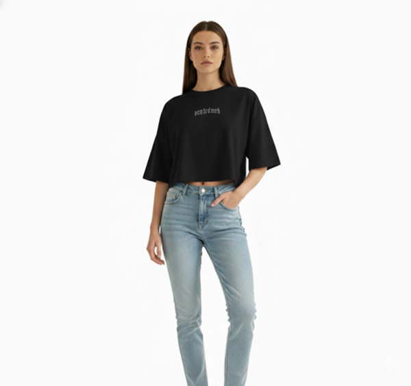 Remera Ocn Bludrred Wash Negro