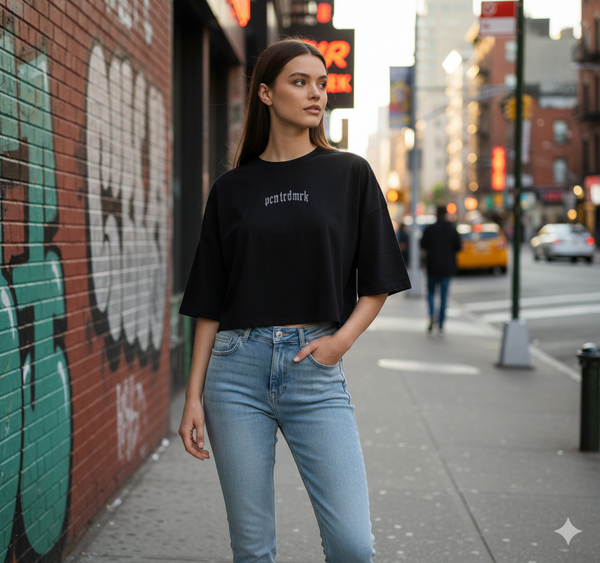 Remera Ocn Bludrred Wash Negro