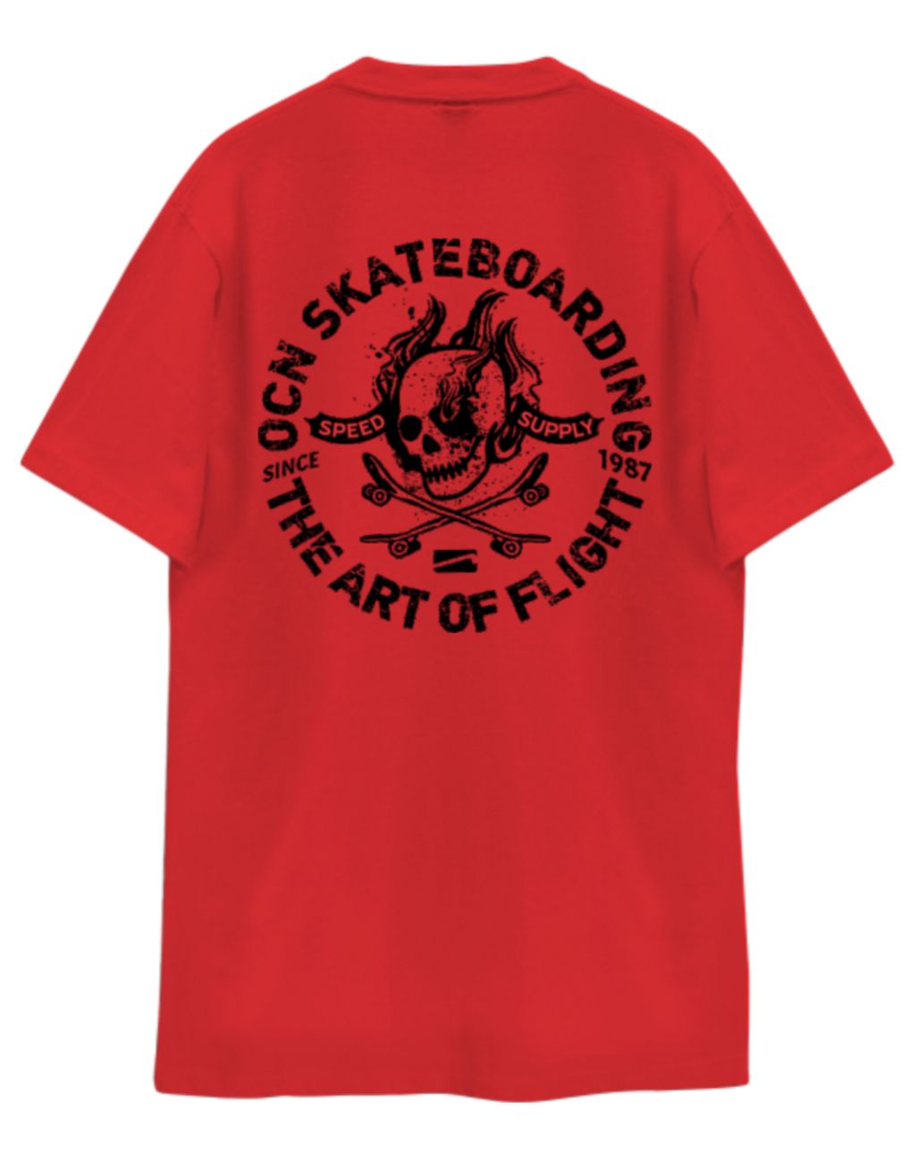 Remera Ocn Hombre Original Regular Rojo 7M52K