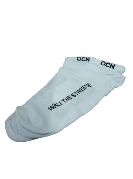 Medias Ocn Hombre Soquete Clasico S/T Blanco 60200