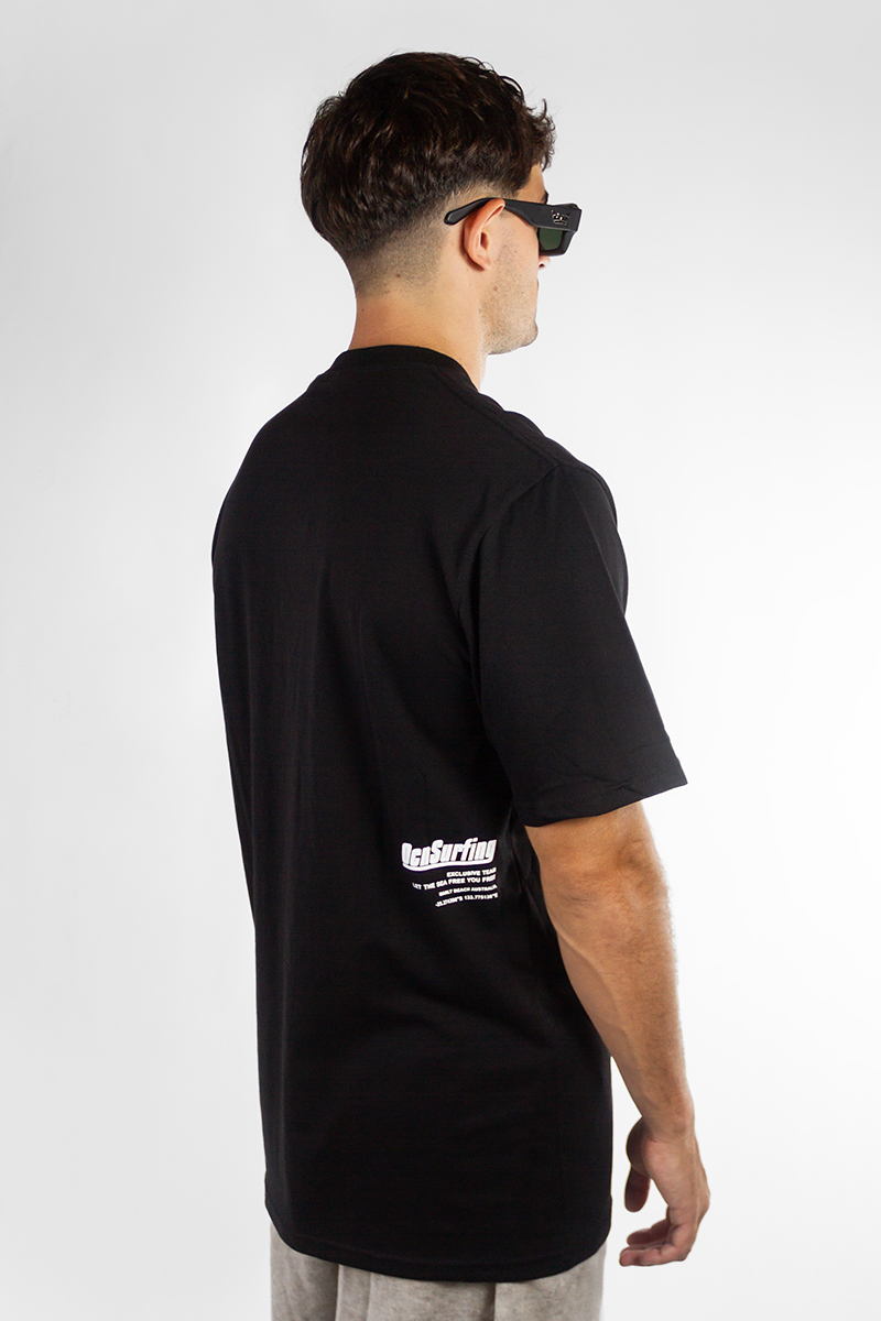 Remera Ocn Hombre Premium Regular Negro (L6)