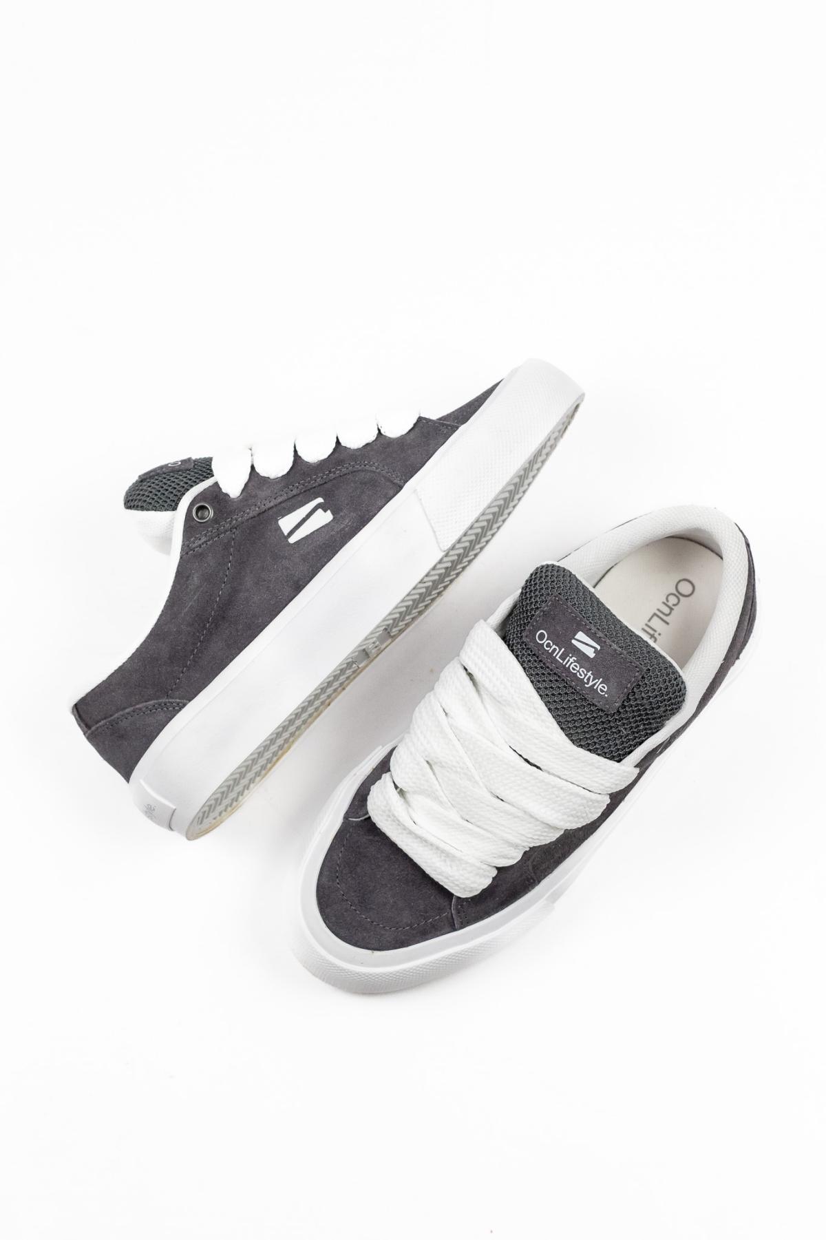 Zapatillas Ocn Lincoln City PREVENTA Unisex White Grey Blanco