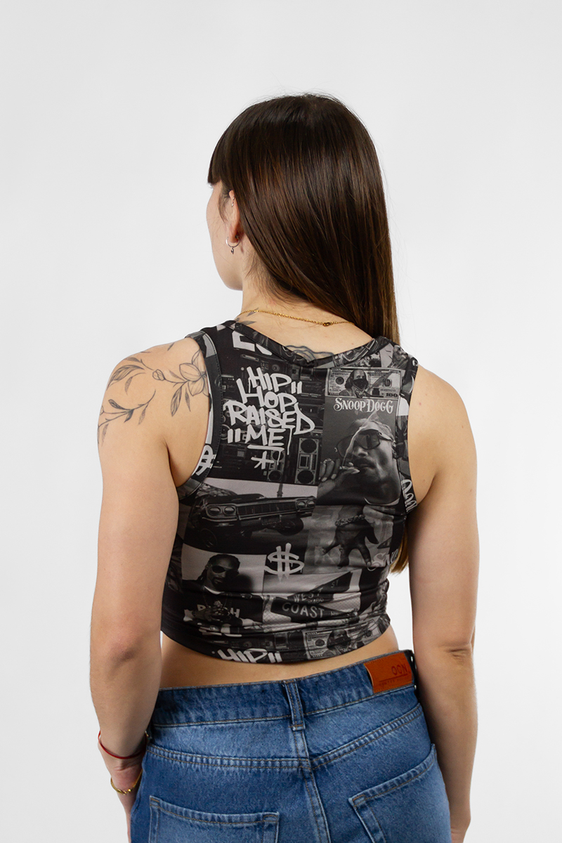Musculosa Ocn Mujer Tributo Gris 701