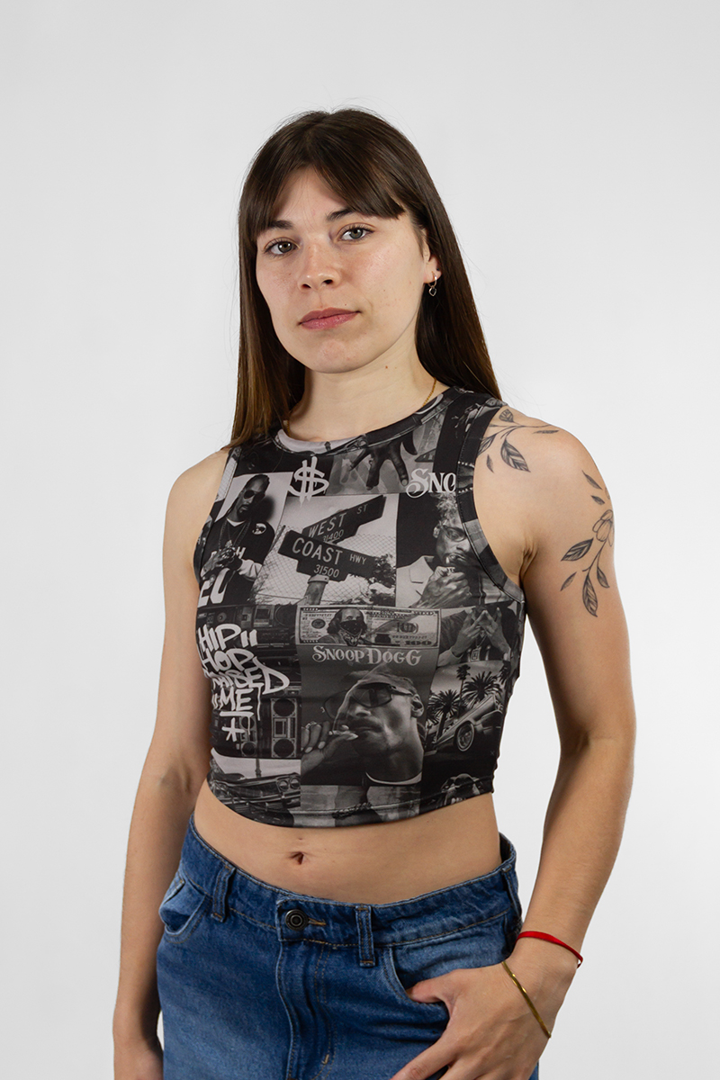 Musculosa Ocn Mujer Tributo Gris 701