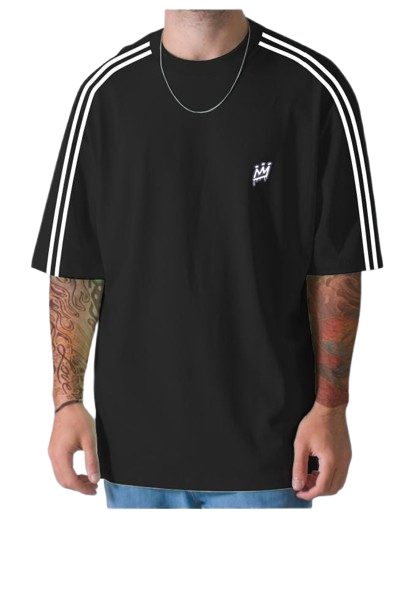 Remera King Of Art Hombre Hobbs Negro 7011M