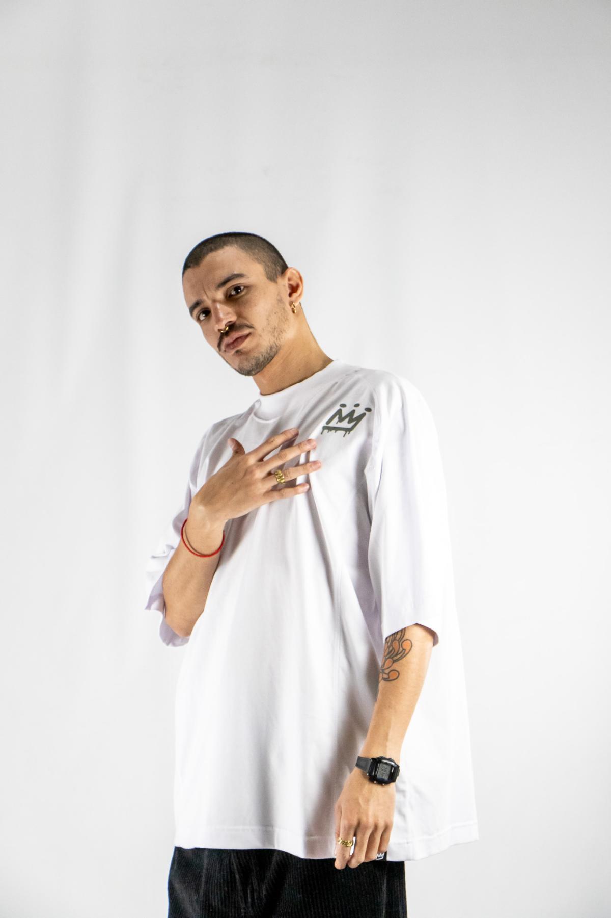 Remera King Of Art Nicky Blanco 6029B