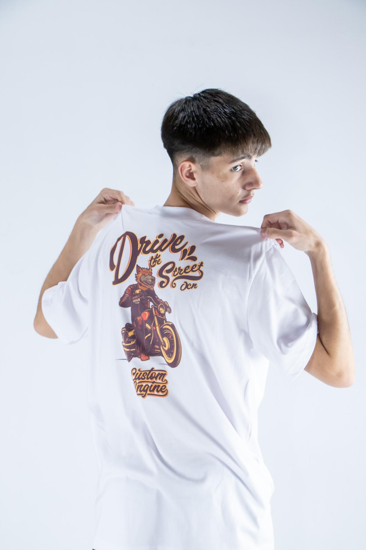 Remera Ocn Garage Blanco (A6)